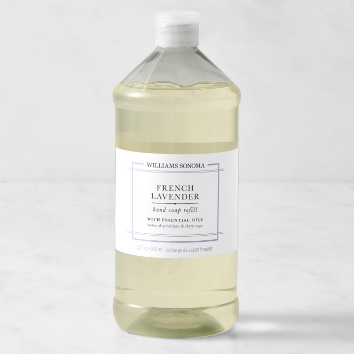 Williams Sonoma French Lavender Hand Soap Refill, 32oz.