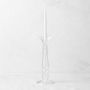 Glass Taper Candleholder