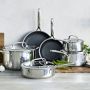 GreenPan&#8482; Spectra Thermobond Hybrid Ceramic Nonstick 10-Piece Cookware Set