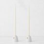 Honeycomb Tiny Taper Holders, Set of 2
