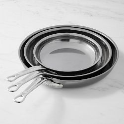 Hestan NanoBond&#174; Titanium Stainless-Steel 3-Piece Skillet Fry Pan Set