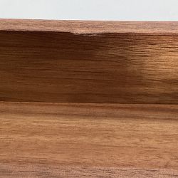 OPEN BOX: Hold Everything Flatware In-drawer Organizer, Walnut Finish, Large