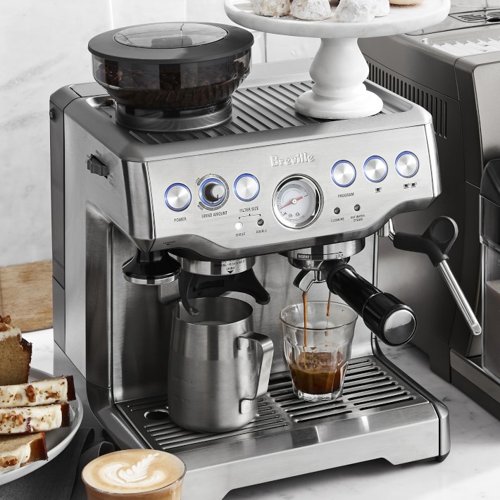 DeLonghi - Breville Barista Expressエスプレッソマシン　美品 並行輸入品】Breville ブレビル The Barista Express