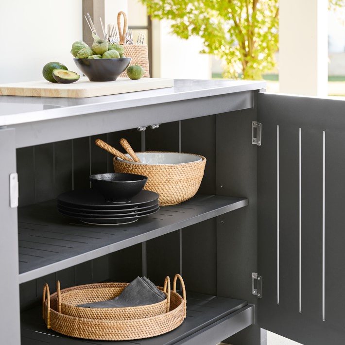 Pottery Barn Outdoor Fridge For Patio Mini Fridge Outdoor Cabinets