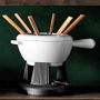 Le Creuset Enameled Cast Iron Fondue Pot, 2 1/2-Qt.