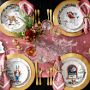 'Twas the Night Before Christmas Appetizer Plates, Mixed, Set of 4