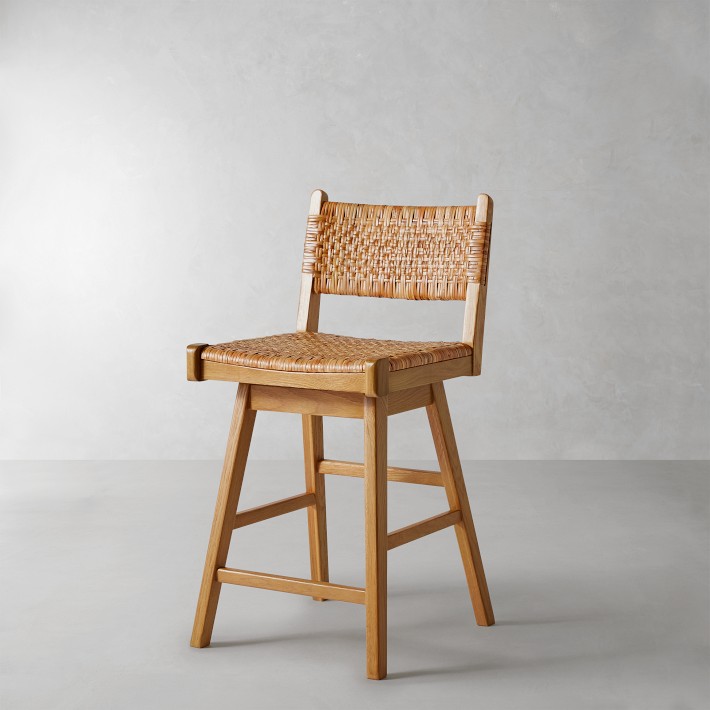 Sullivan Swivel Counter Stool - Williams Sonoma