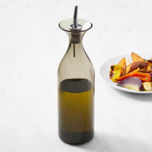 Williams Sonoma Glass Olive Oil 20oz, Set of 2