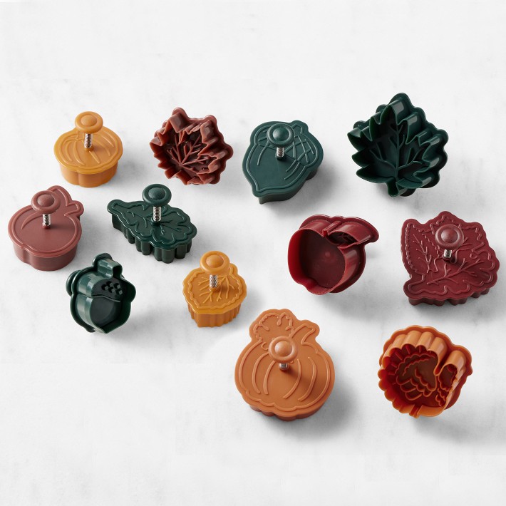 Williams Sonoma Fall Impression Cutters, Set of 12