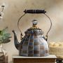 MacKenzie-Childs Sophisticated Check Tea Kettle, 2-Qt.