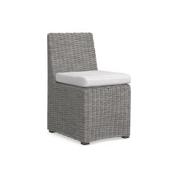 San Clemente Outdoor Grey Dining Side Chair