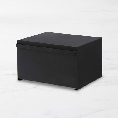 Yamazaki Home Tower Bread Box, Black
