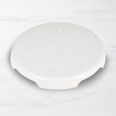 Le Creuset Signature Enameled Cast Iron Trivet, Matte White