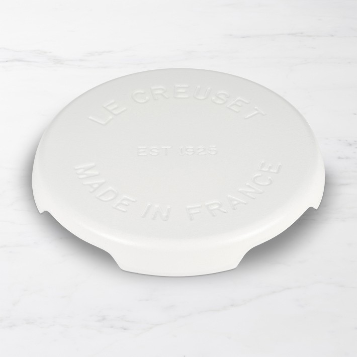 Le Creuset Signature Enameled Cast Iron Trivet, Matte White