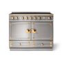 La Cornue CornuFé 110 Induction Range, Stainless Steel with Polished Brass