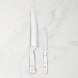 Wüsthof Gourmet White Chef's Knives, Set of 2