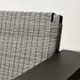 Larnaca Outdoor Slate Grey Metal x All-Weather Weave Sofa (69&quot;-96&quot;)