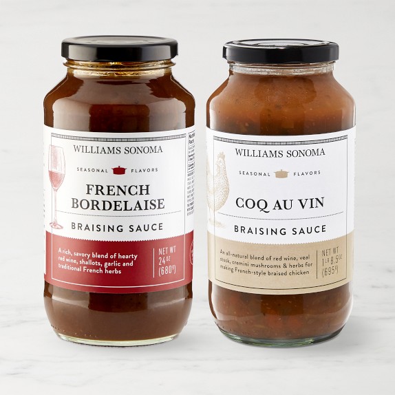 Williams Sonoma Classic French Braising Sauce Duo