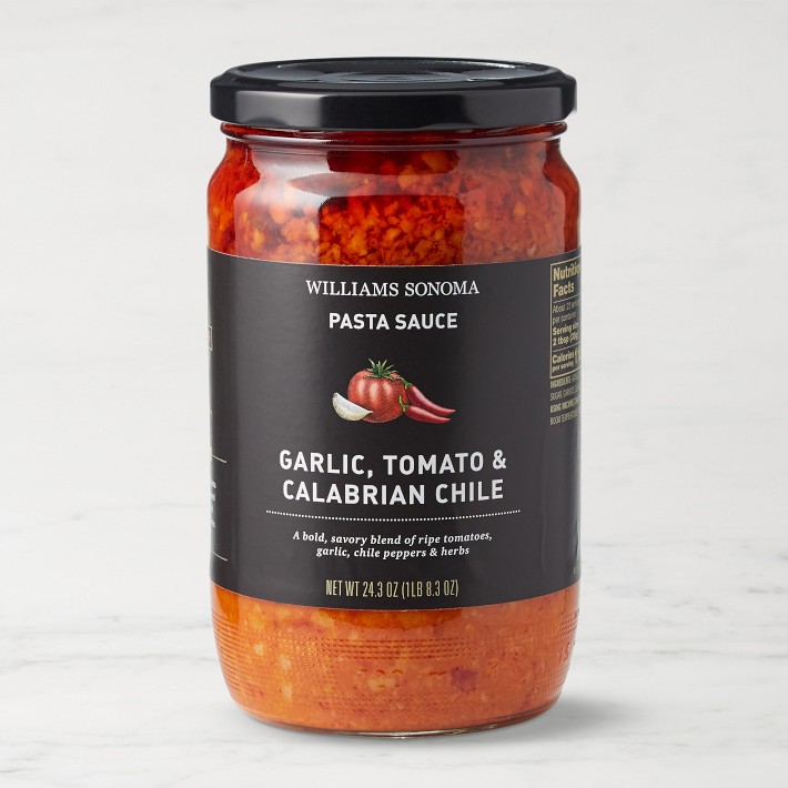 Williams Sonoma Garlic Tomato and Calabrian Chile Pasta Sauce