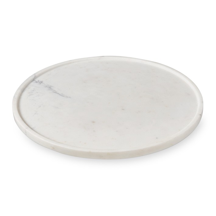 OPEN BOX: Marble Countertop Lazy Susan, Large
