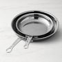 Hestan NanoBond® Titanium Stainless-Steel Fry Pan Set, 8 1/2" & 11"