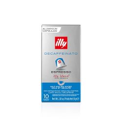 illy Aluminum Coffee Capsules, Decaf