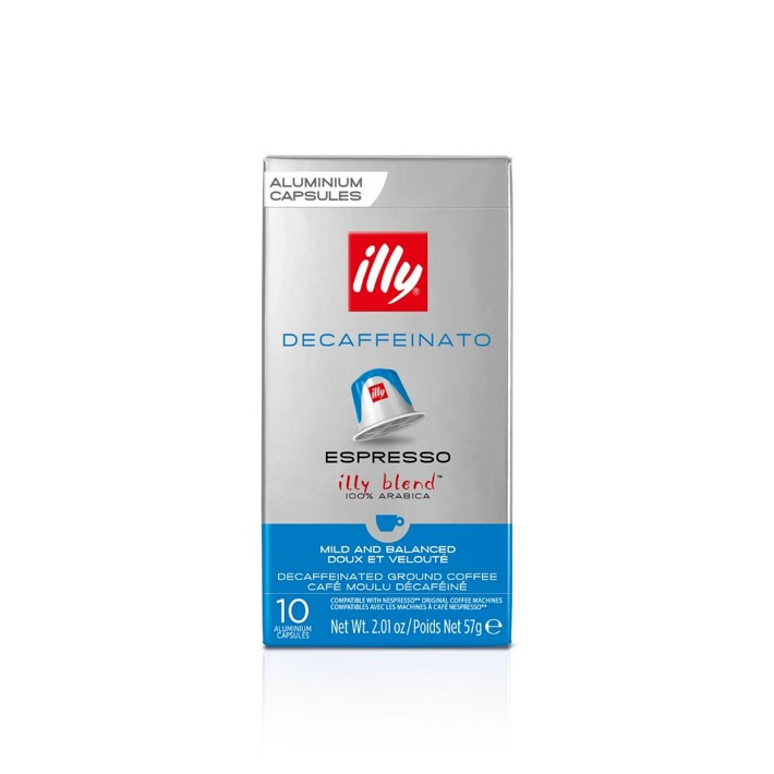 illy Aluminum Coffee Capsules, Decaf