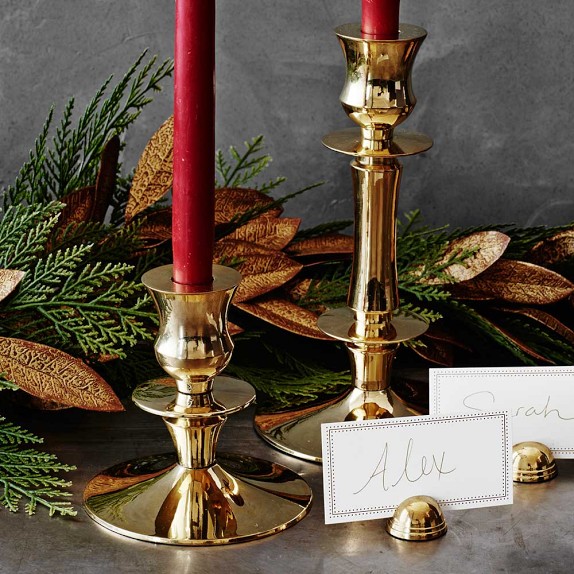 Heirloom Gold Taper Holder