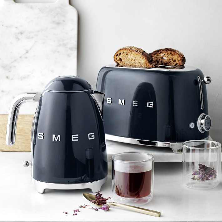 Smeg Toaster Set Smeg Matte Black Kettle Smeg Kettle Toaster Set