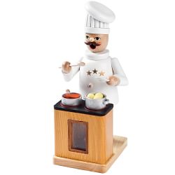 Richard Glaesser Incense Burner , Chef at Stove