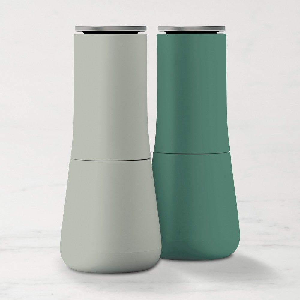 Joseph Joseph Milltop Salt & Pepper Set, Sage