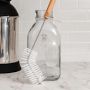 Almond Cow Milk Jug Brush