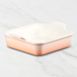 Le Creuset Heritage Stoneware Square Dish, 3-Qt.