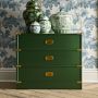 Green Ginger Jar, Floral Vine