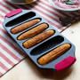 Lodge Bakeware Seasoned Cast Iron Cornstick Pan with Grips