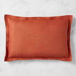 Double Flange Belgian Linen with Libeco&#8482; Pillow Cover