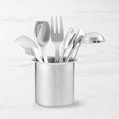 All-Clad Cook Serve Stainless-Steel Tools, Set of 6