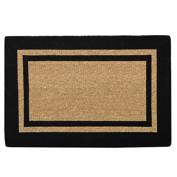 Williams Sonoma Triple Picture Frame Doormat, 22x36