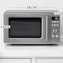 Breville Compact Wave&#8482; Soft Close Microwave
