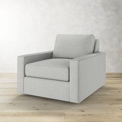 Ghent Square Arm Swivel Armchair