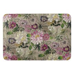 Happy Feet Famille Rose Cushioned Kitchen Mat
