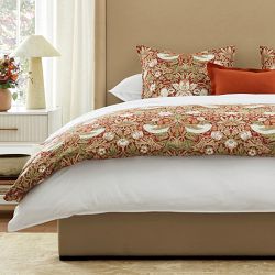 Morris &amp; Co. x Williams Sonoma Home Strawberry Thief Duvet &amp; Shams