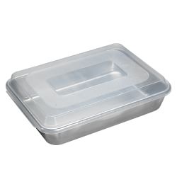 Nordic Ware Naturals Rectangular Cake Pan with Lid