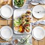 Pillivuyt Bamboo Porcelain Dinner Plates, Set of 4