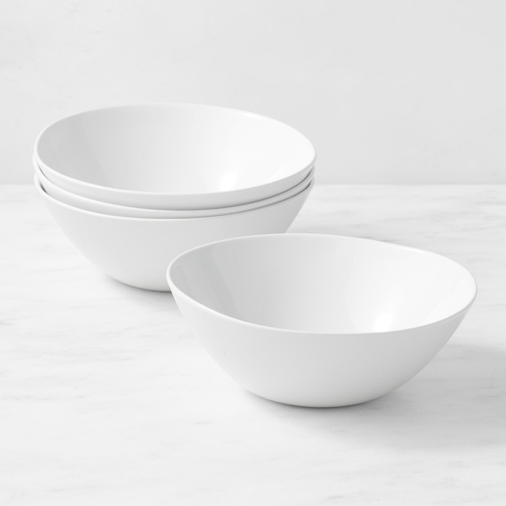 Sedona Cereal Bowls, Set of 4, White