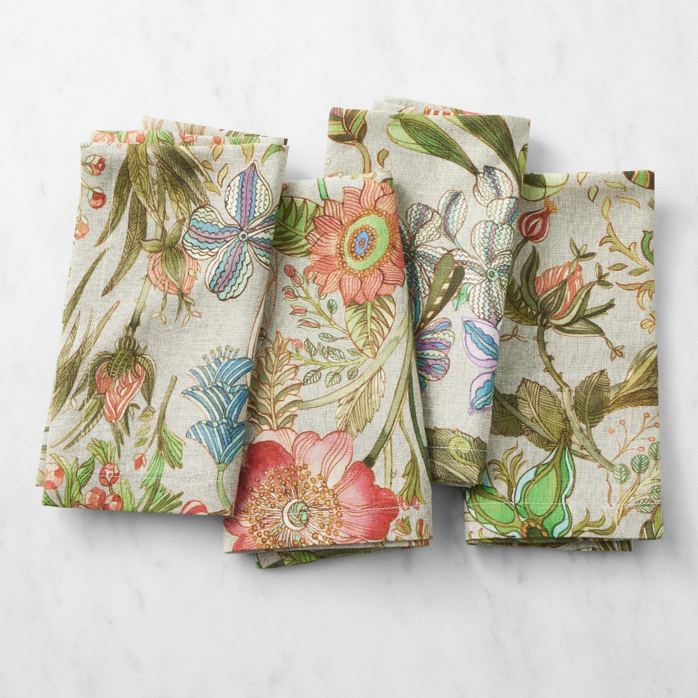 Fiorella Napkins, Set of 4, Modern