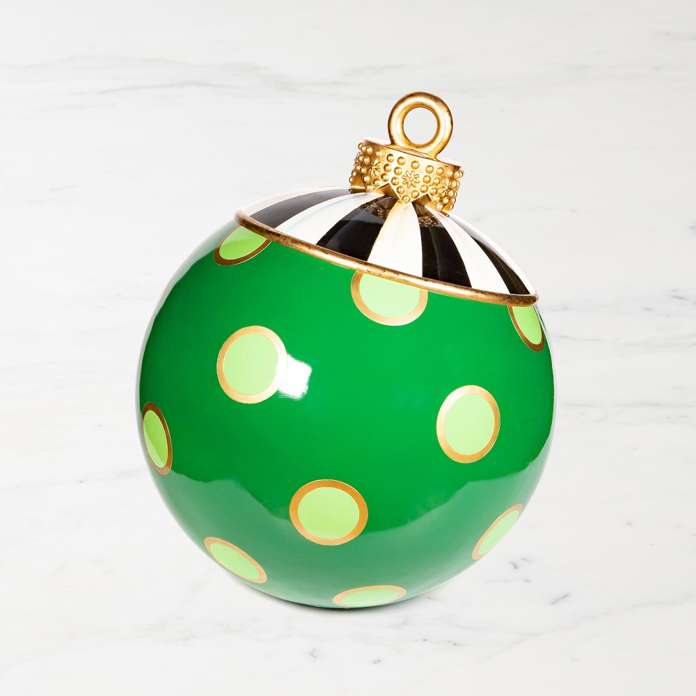MacKenzie-Childs Jolly Outdoor Ornament, Dot