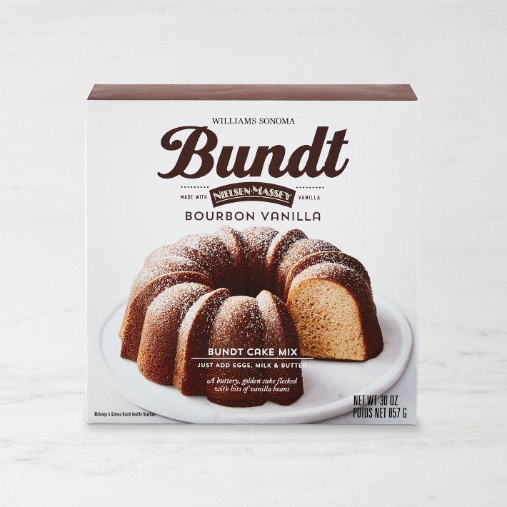 Nielsen-Massey x Williams Sonoma Madagascar Vanilla Bundt® Cake Mix