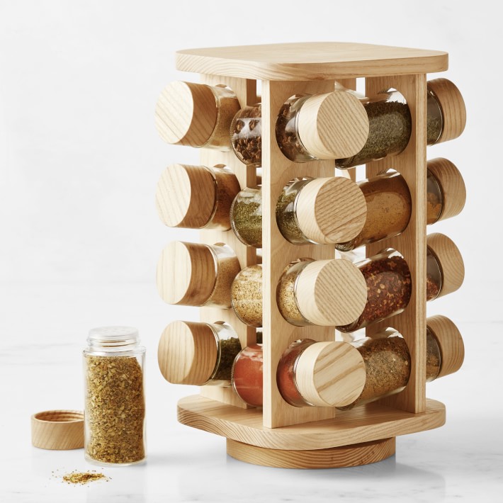 Hold Everything Revolving Spice Rack (in Ashwood)