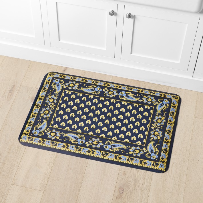Happy Feet Marsielle Blue 22"x32" Anti-Fatigue Mat
